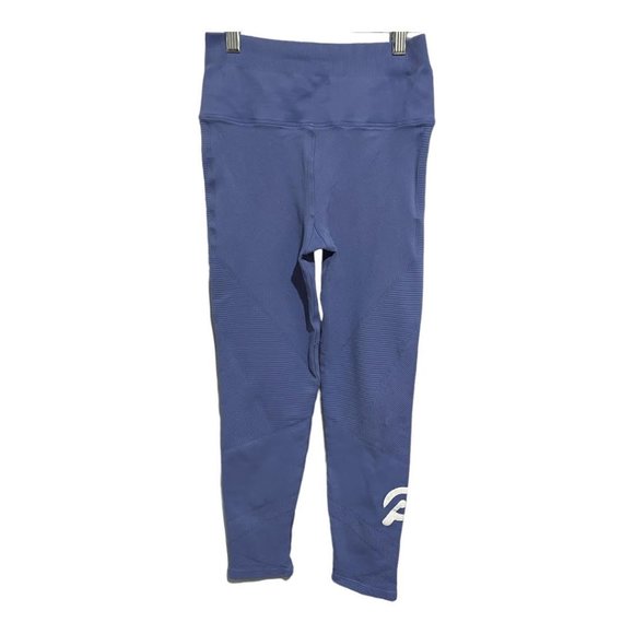 Peloton + Nux XS Lavender Compression Ribbed Tights Leggings - Picture 5 of 8